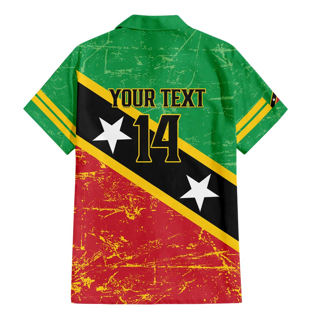 Custom Saint Kitts and Nevis Football Family Matching Mermaid Dress and Hawaiian Shirt 2025 Go Sugar Boyz