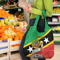 Custom Saint Kitts and Nevis Football Grocery Bag 2025 Go Sugar Boyz