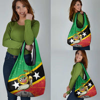 Custom Saint Kitts and Nevis Football Grocery Bag 2025 Go Sugar Boyz