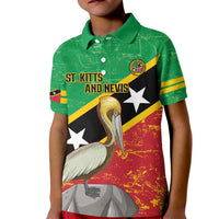 Custom Saint Kitts and Nevis Football Kid Polo Shirt 2025 Go Sugar Boyz