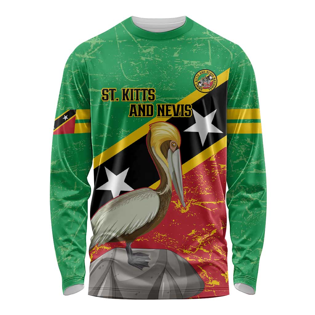 Custom Saint Kitts and Nevis Football Long Sleeve Shirt 2025 Go Sugar Boyz