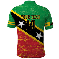 Custom Saint Kitts and Nevis Football Polo Shirt 2025 Go Sugar Boyz