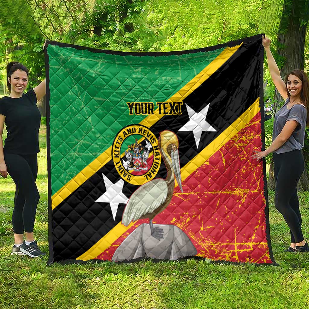 Custom Saint Kitts and Nevis Football Quilt 2025 Go Sugar Boyz