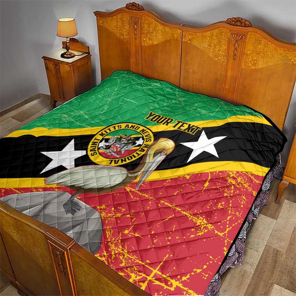 Custom Saint Kitts and Nevis Football Quilt 2025 Go Sugar Boyz