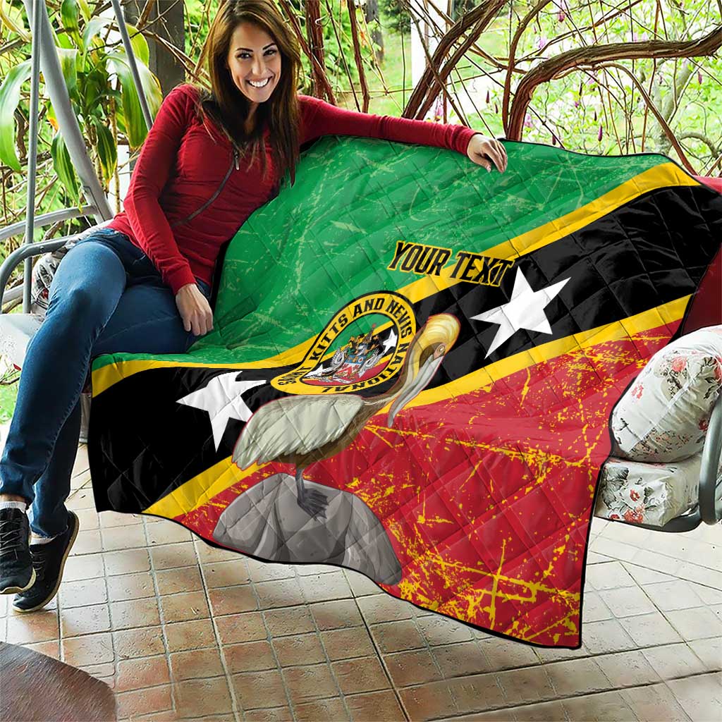 Custom Saint Kitts and Nevis Football Quilt 2025 Go Sugar Boyz