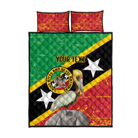 Custom Saint Kitts and Nevis Football Quilt Bed Set 2025 Go Sugar Boyz