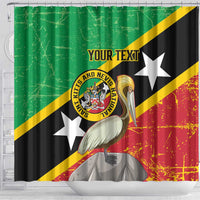 Custom Saint Kitts and Nevis Football Shower Curtain 2025 Go Sugar Boyz
