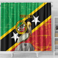 Custom Saint Kitts and Nevis Football Shower Curtain 2025 Go Sugar Boyz