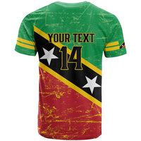 Custom Saint Kitts and Nevis Football T Shirt 2025 Go Sugar Boyz