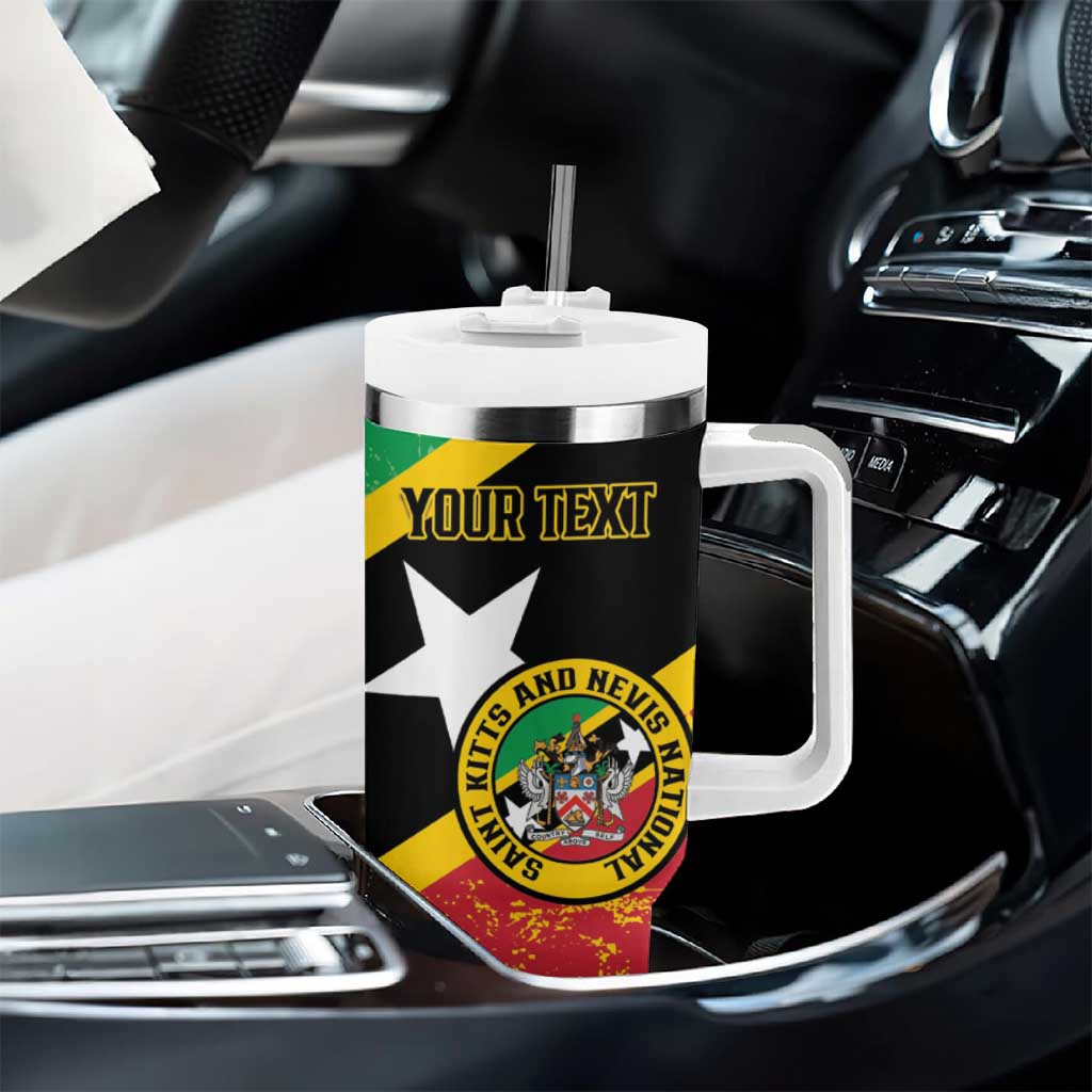 Custom Saint Kitts and Nevis Football Tumbler With Handle 2025 Go Sugar Boyz