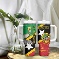 Custom Saint Kitts and Nevis Football Tumbler With Handle 2025 Go Sugar Boyz