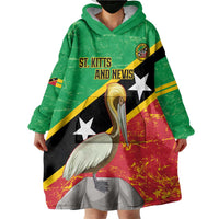 Custom Saint Kitts and Nevis Football Wearable Blanket Hoodie 2025 Go Sugar Boyz
