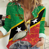 Custom Saint Kitts and Nevis Football Women Casual Shirt 2025 Go Sugar Boyz