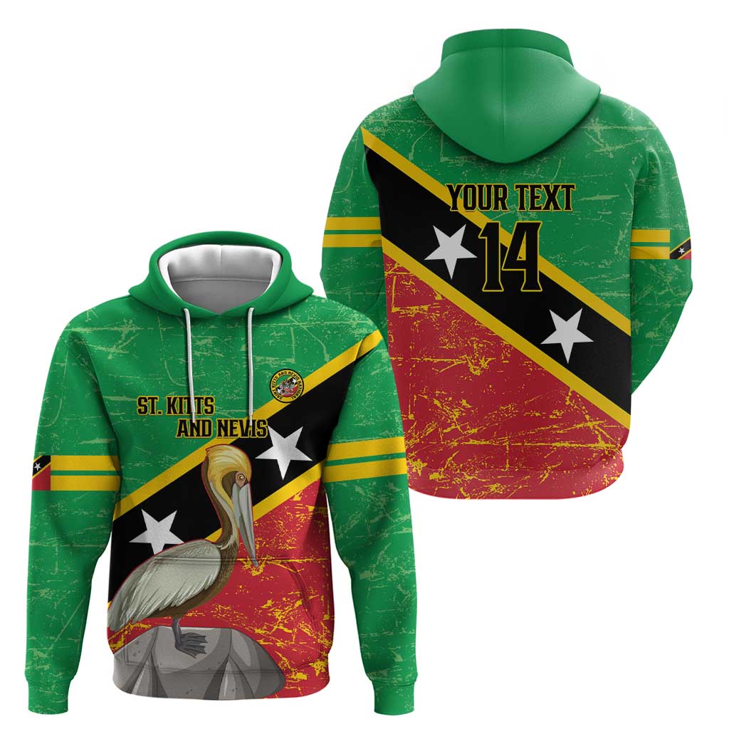 Custom Saint Kitts and Nevis Football Zip Hoodie 2025 Go Sugar Boyz