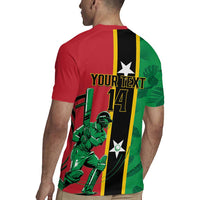 Custom Saint Kitts and Nevis Cricket Rugby Jersey Go Champions Patriots