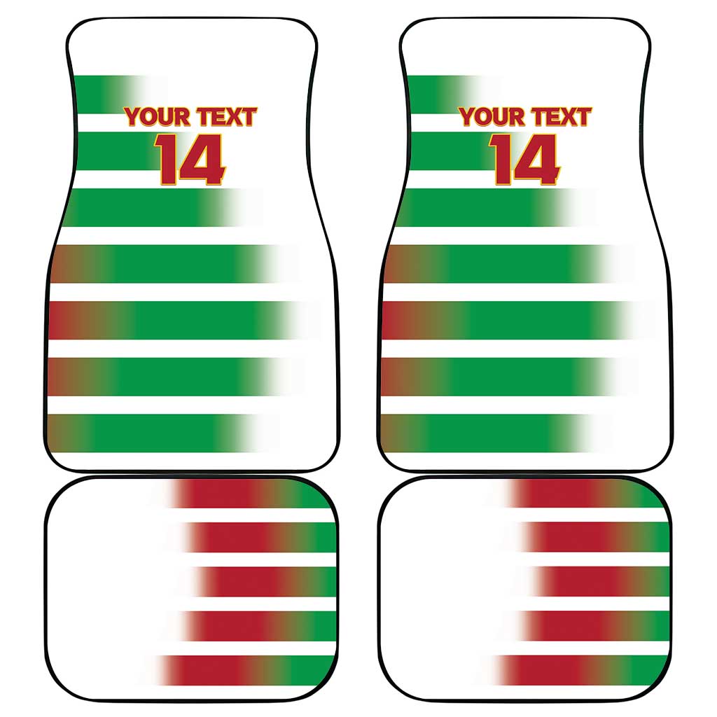 Custom Suriname Football Car Mats 2025 Go Natio White Color