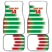 Custom Suriname Football Car Mats 2025 Go Natio White Color