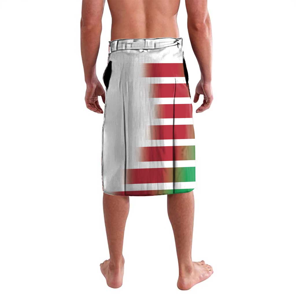 Custom Suriname Football Lavalava 2025 Go Natio White Color