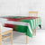 Custom Suriname Football Tablecloth 2025 Go Natio White Color