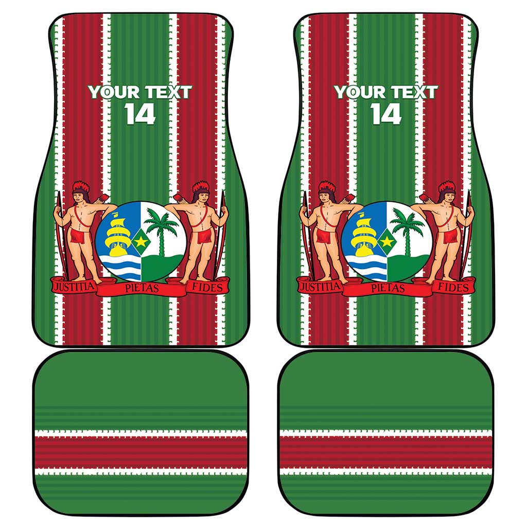 Custom Suriname Football Car Mats 2025 Go Natio Flag Color