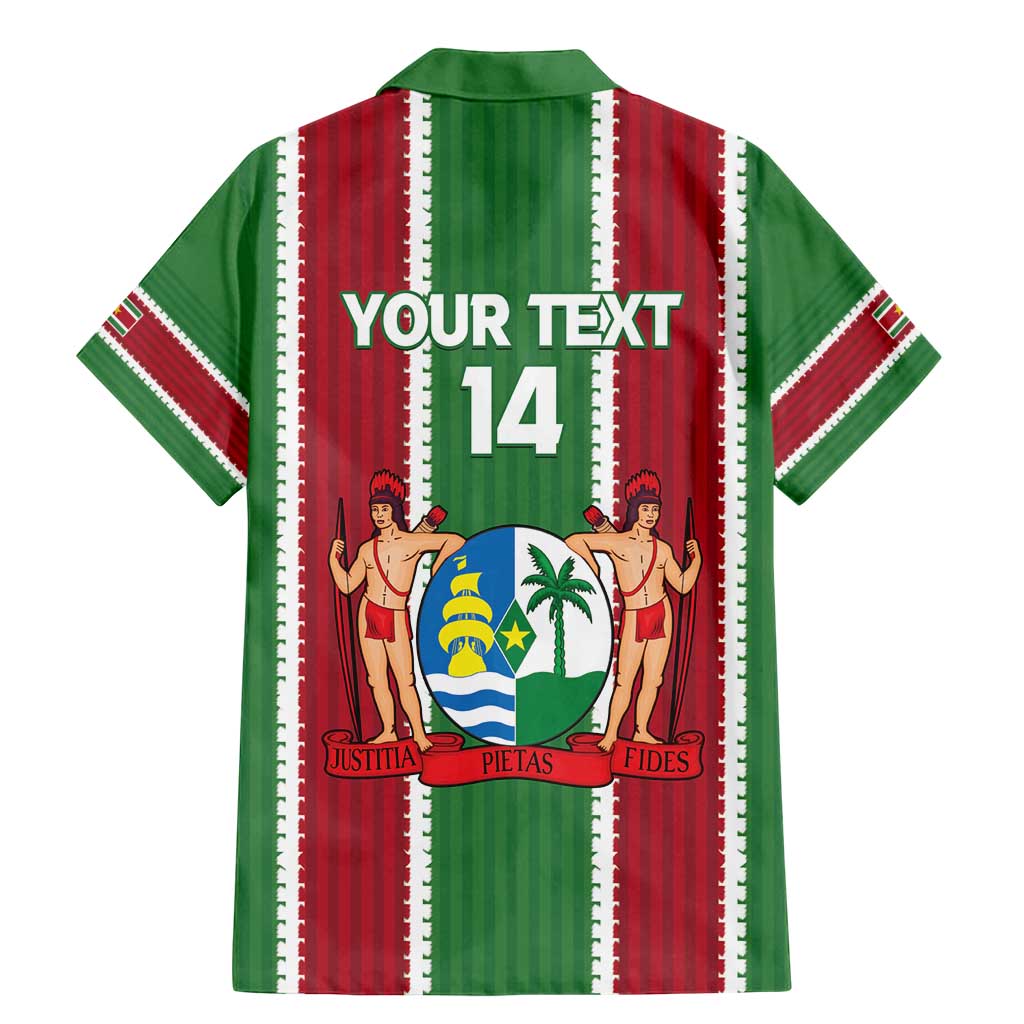 Custom Suriname Football Family Matching Mermaid Dress and Hawaiian Shirt 2025 Go Natio Flag Color