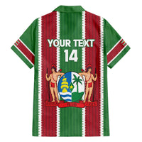 Custom Suriname Football Family Matching Off The Shoulder Long Sleeve Dress and Hawaiian Shirt 2025 Go Natio Flag Color