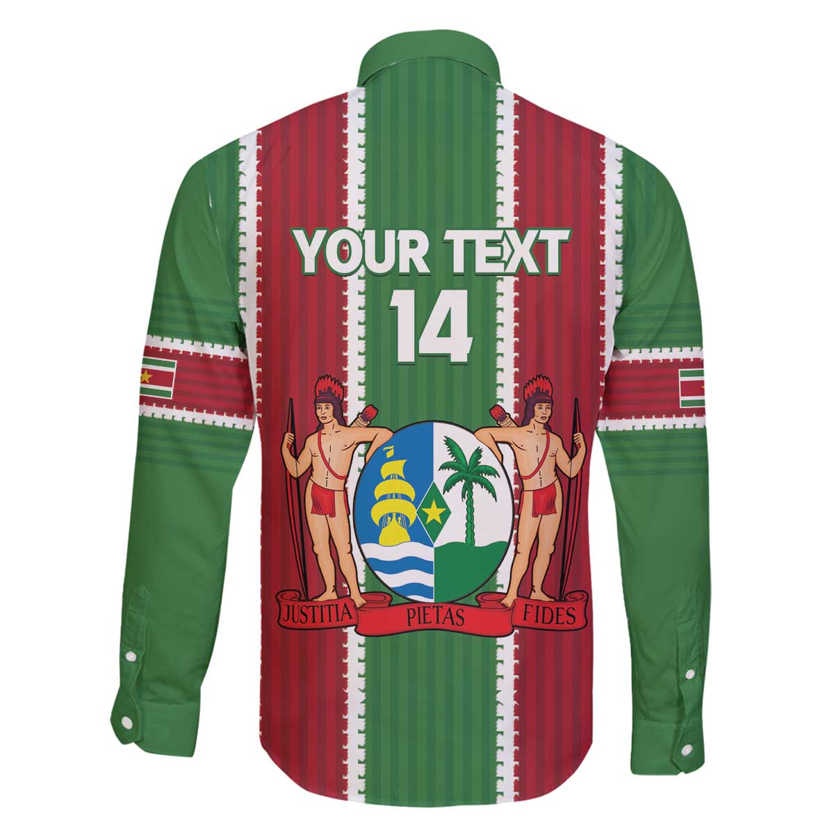 Custom Suriname Football Family Matching Off The Shoulder Long Sleeve Dress and Hawaiian Shirt 2025 Go Natio Flag Color