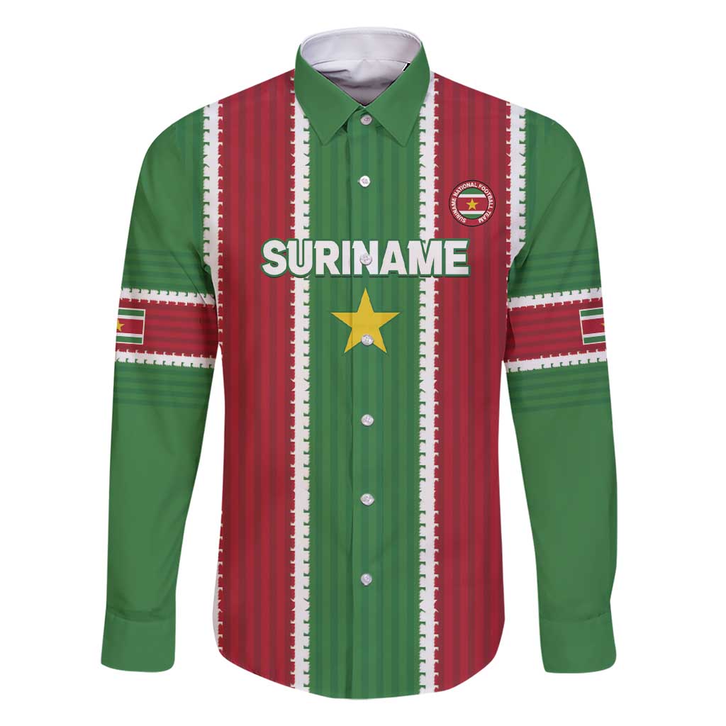 Custom Suriname Football Family Matching Short Sleeve Bodycon Dress and Hawaiian Shirt 2025 Go Natio Flag Color