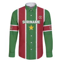 Custom Suriname Football Family Matching Short Sleeve Bodycon Dress and Hawaiian Shirt 2025 Go Natio Flag Color