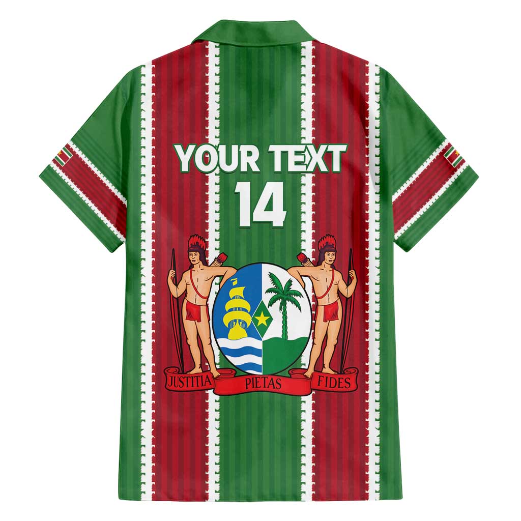 Custom Suriname Football Family Matching Tank Maxi Dress and Hawaiian Shirt 2025 Go Natio Flag Color