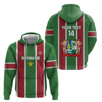 Custom Suriname Football Hoodie 2025 Go Natio Flag Color