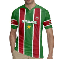 Custom Suriname Football Rugby Jersey 2025 Go Natio Flag Color