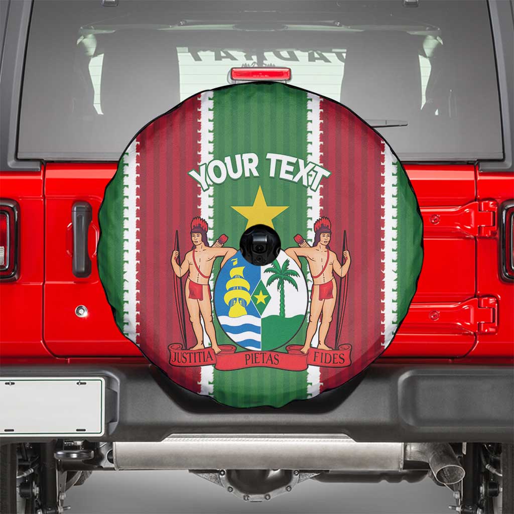 Custom Suriname Football Spare Tire Cover 2025 Go Natio Flag Color