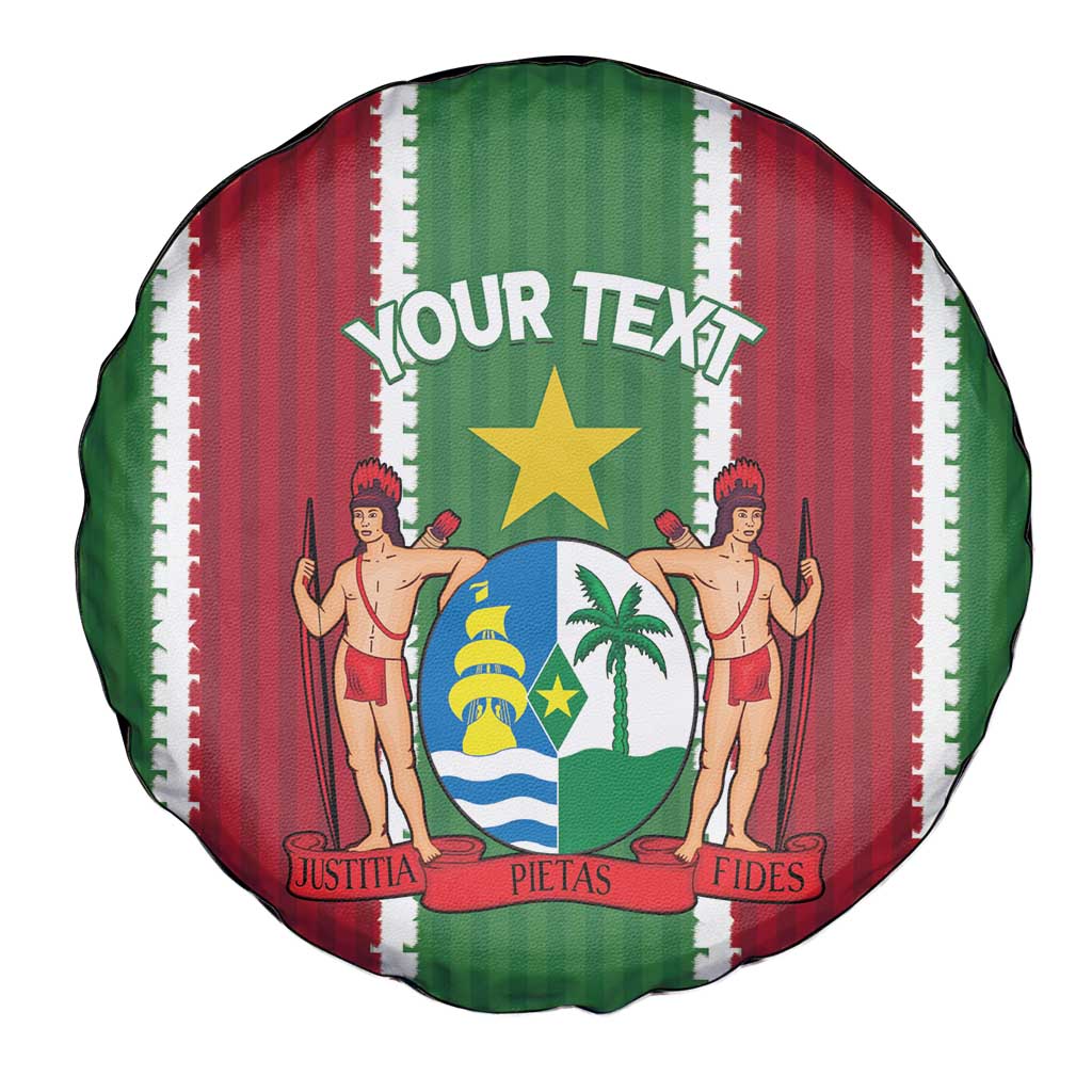 Custom Suriname Football Spare Tire Cover 2025 Go Natio Flag Color