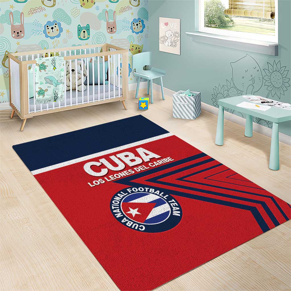 Cuba Football Area Rug 2025 Los Leones del Caribe