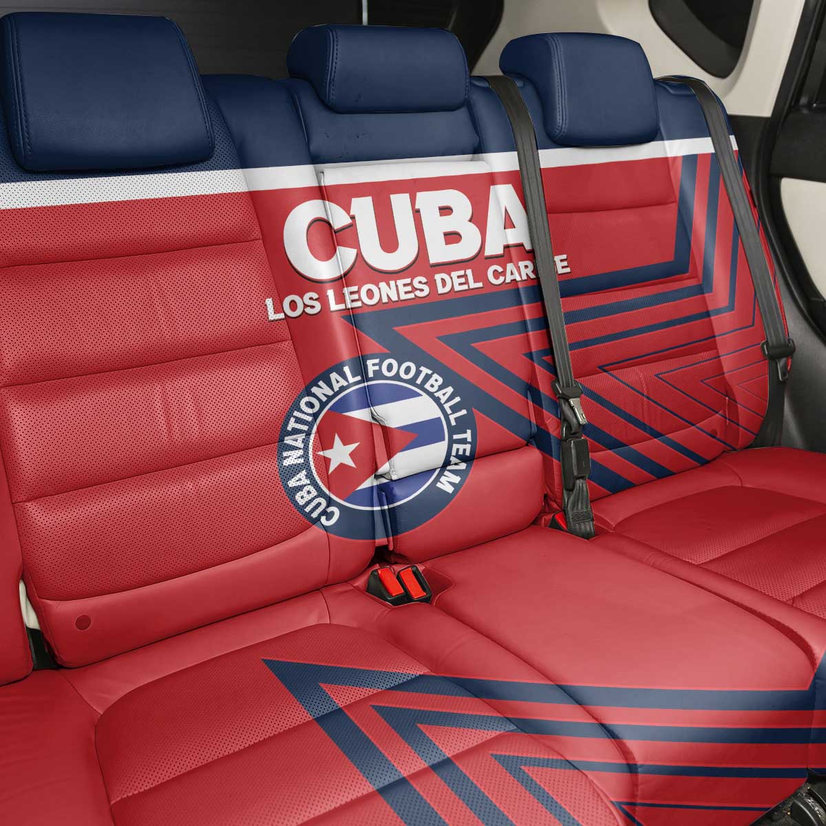 Cuba Football Back Car Seat Cover 2025 Los Leones del Caribe