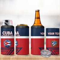Custom Cuba Football 4 in 1 Can Cooler Tumbler 2025 Los Leones del Caribe