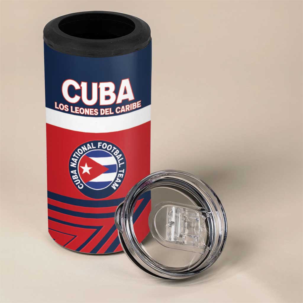 Custom Cuba Football 4 in 1 Can Cooler Tumbler 2025 Los Leones del Caribe