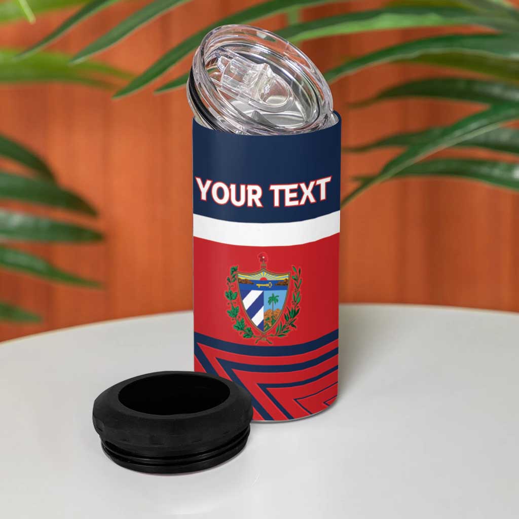 Custom Cuba Football 4 in 1 Can Cooler Tumbler 2025 Los Leones del Caribe