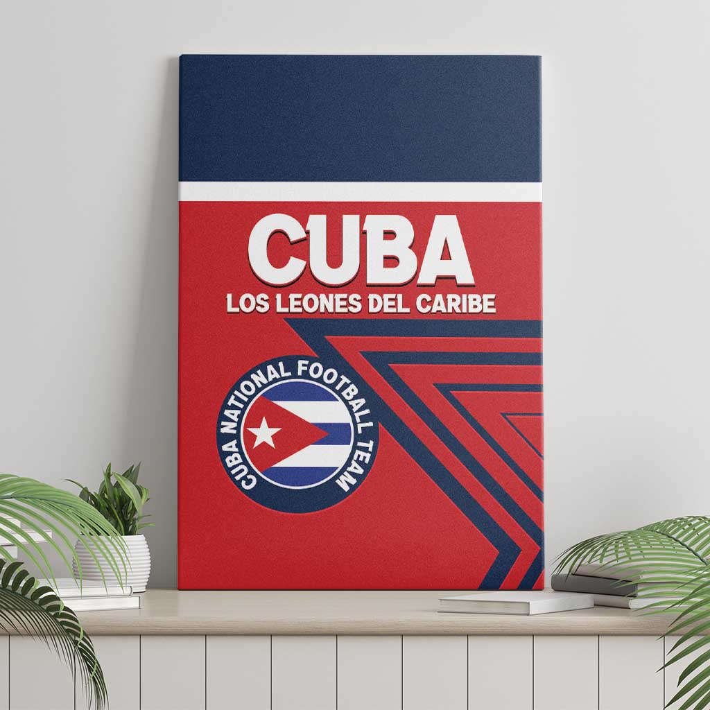 Cuba Football Canvas Wall Art 2025 Los Leones del Caribe