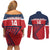 Custom Cuba Football Couples Matching Off Shoulder Short Dress and Long Sleeve Button Shirt 2025 Los Leones del Caribe