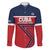 Custom Cuba Football Family Matching Long Sleeve Bodycon Dress and Hawaiian Shirt 2025 Los Leones del Caribe