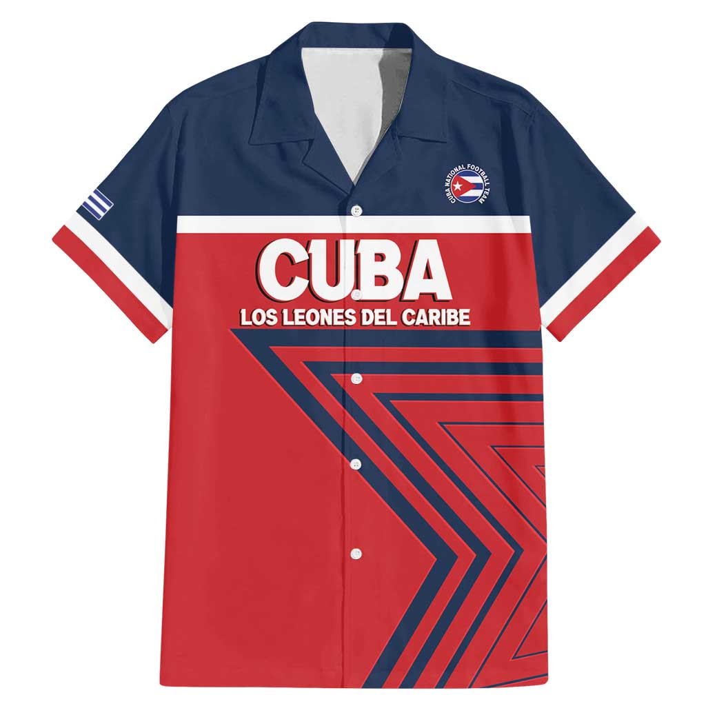 Custom Cuba Football Family Matching Mermaid Dress and Hawaiian Shirt 2025 Los Leones del Caribe