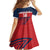 Custom Cuba Football Family Matching Off The Shoulder Long Sleeve Dress and Hawaiian Shirt 2025 Los Leones del Caribe