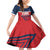 Custom Cuba Football Family Matching Off Shoulder Short Dress and Hawaiian Shirt 2025 Los Leones del Caribe