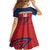 Custom Cuba Football Family Matching Off Shoulder Short Dress and Hawaiian Shirt 2025 Los Leones del Caribe