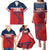 Custom Cuba Football Family Matching Puletasi and Hawaiian Shirt 2025 Los Leones del Caribe