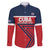 Custom Cuba Football Family Matching Puletasi and Hawaiian Shirt 2025 Los Leones del Caribe