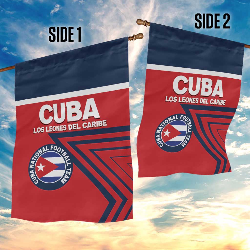 Cuba Football Garden Flag 2025 Los Leones del Caribe