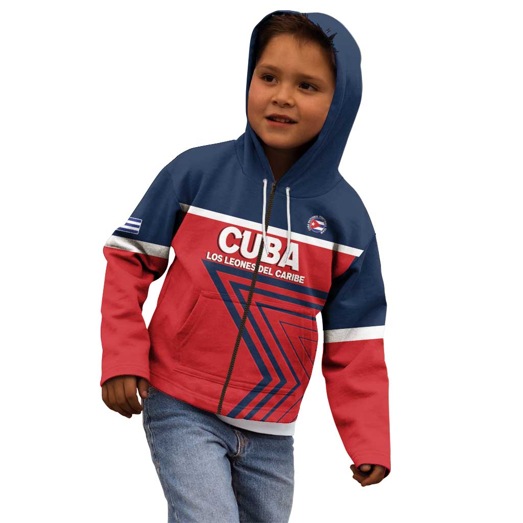 Custom Cuba Football Kid Hoodie 2025 Los Leones del Caribe